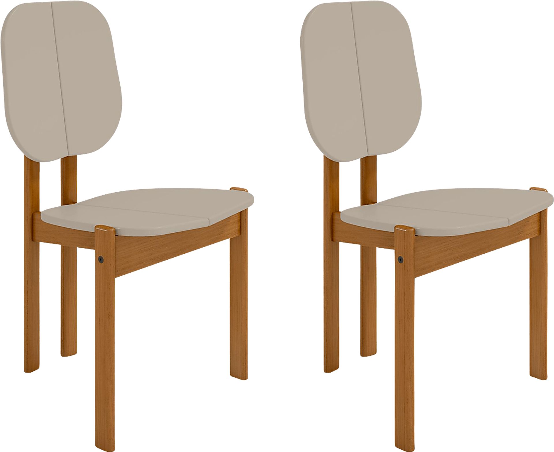 Bickleigh Gray Dining Chair, Set of 2 - Image 1