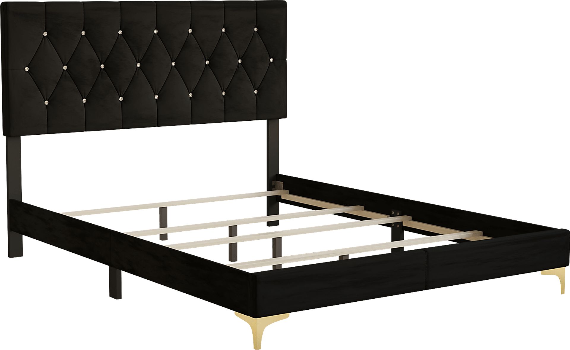 Bickley Black Queen Bed with Bench - Image 3