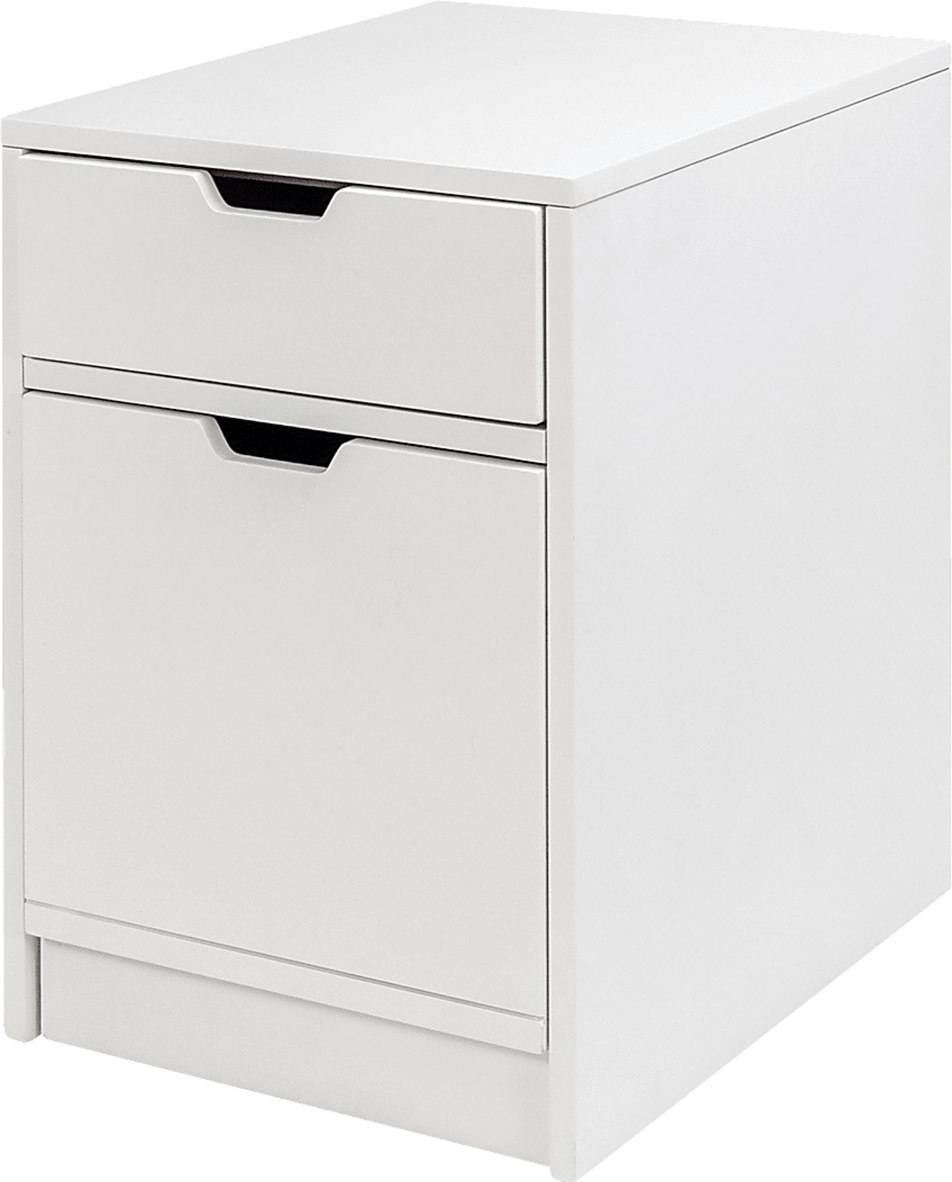 Biddison White File Cabinet - Image 1