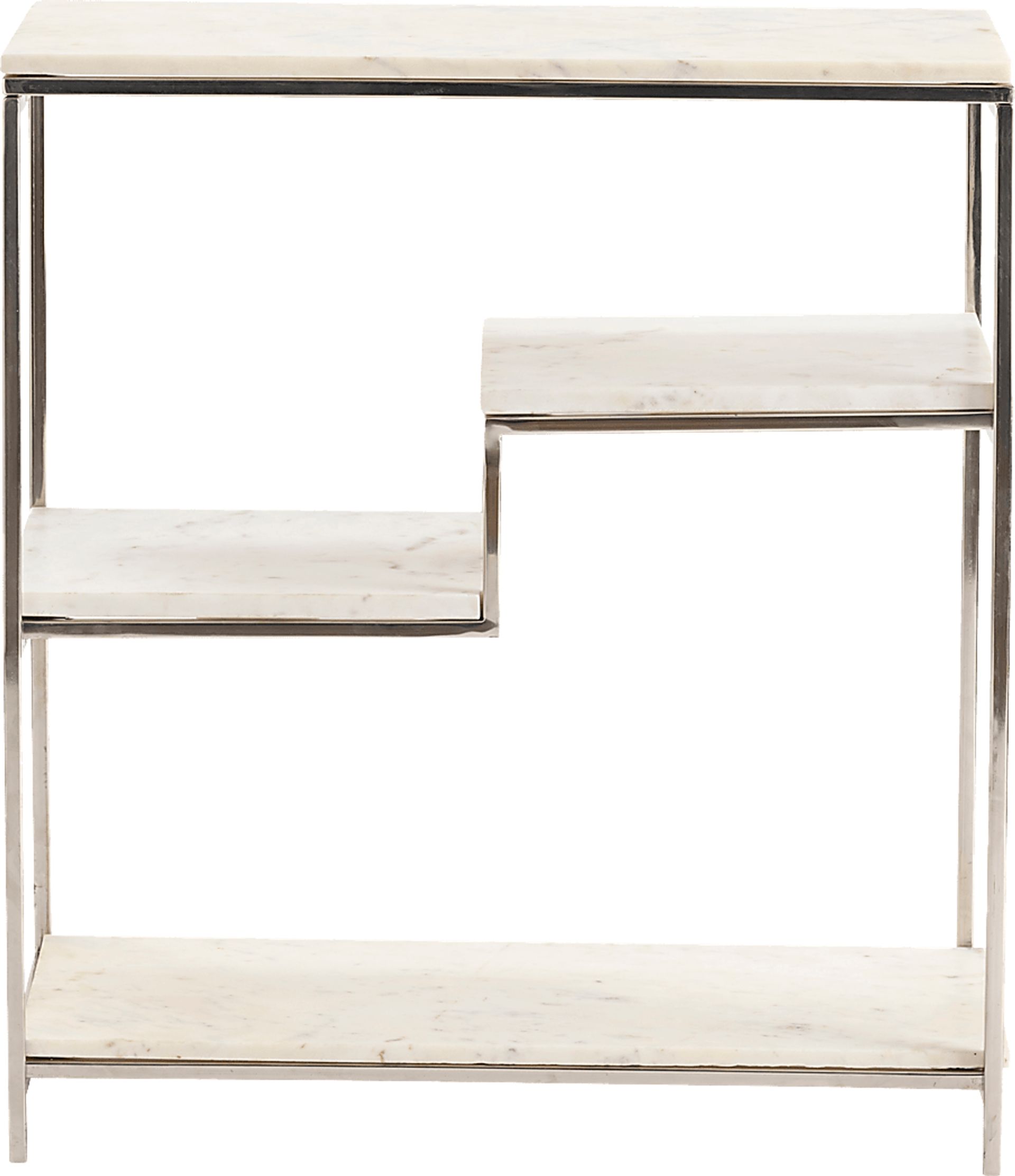 Biddleson White Sofa Table - Image 2
