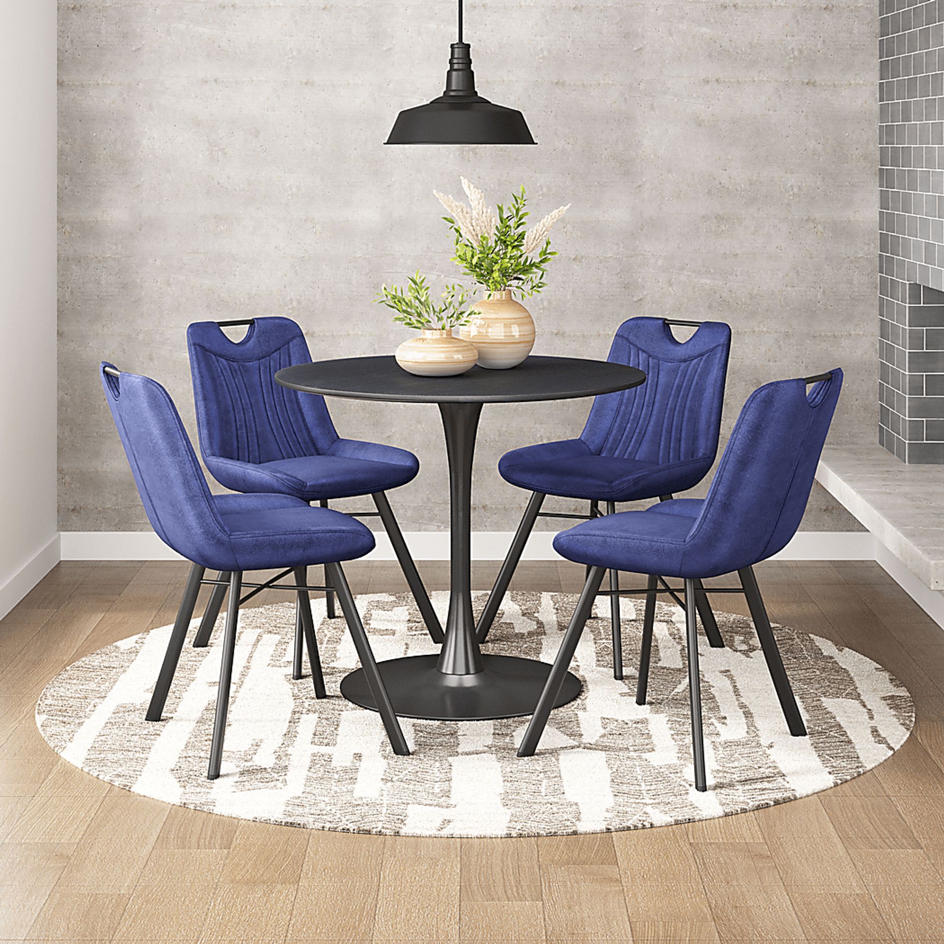 Bidelle Blue Dining Chair, Set of 2 - Image 3