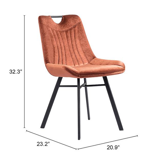 Bidelle Brown Dining Chair, Set of 2 - Thumbnail - Image 9