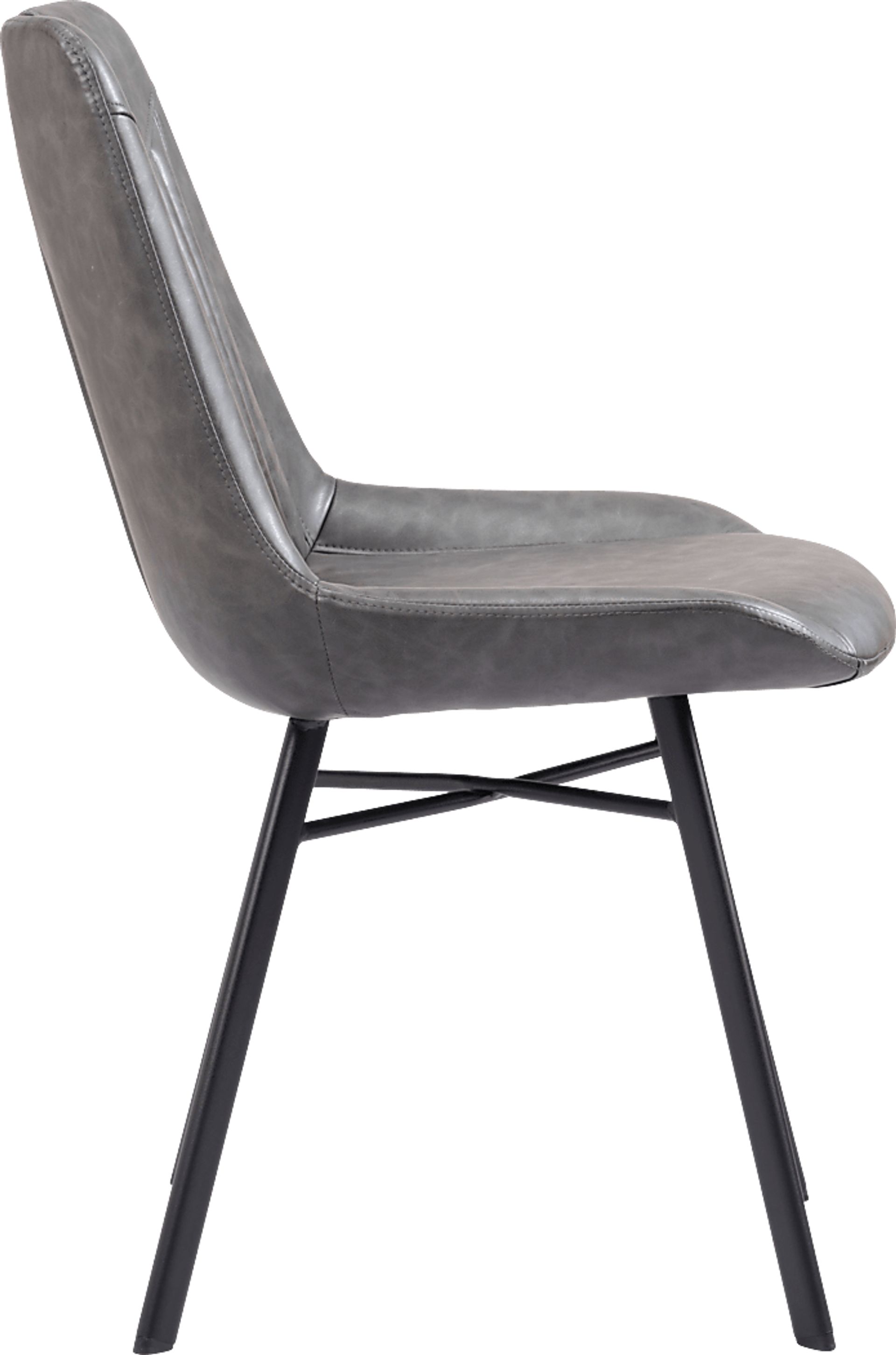Bidelle Gray Dining Chair, Set of 2 - Image 3
