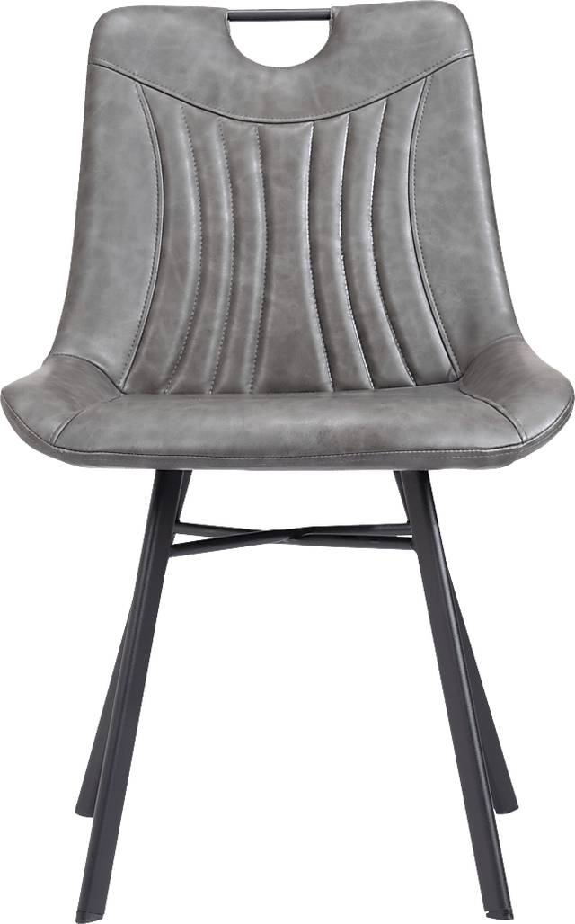 Bidelle Gray Dining Chair, Set of 2 - Thumbnail - Image 4