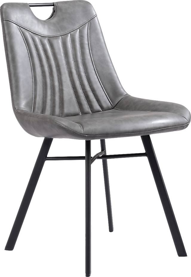 Bidelle Gray Dining Chair, Set of 2 - Thumbnail - Image 7