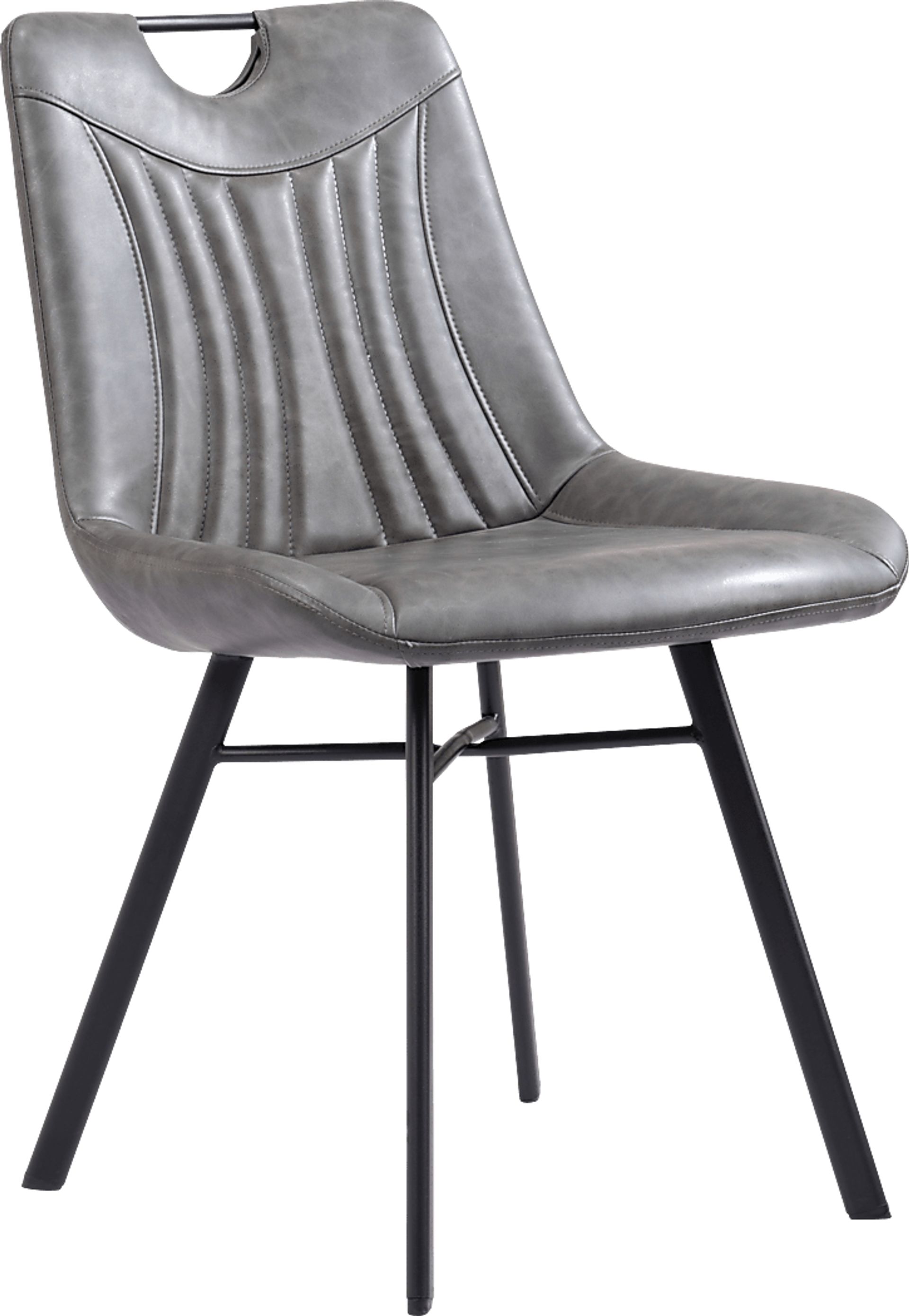 Bidelle Gray Dining Chair, Set of 2 - Image 7