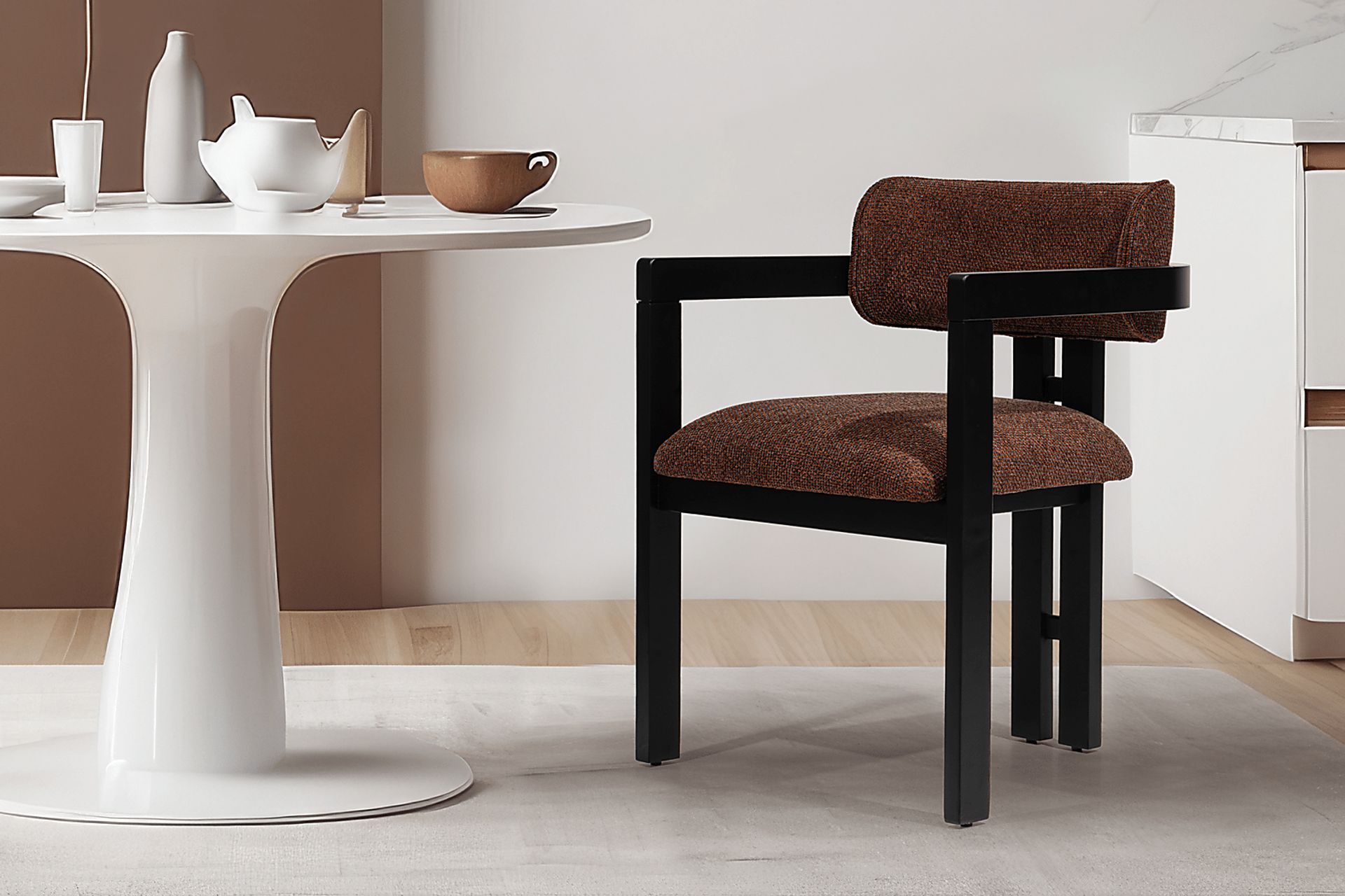 Bidya Red Side Chair - Image 3