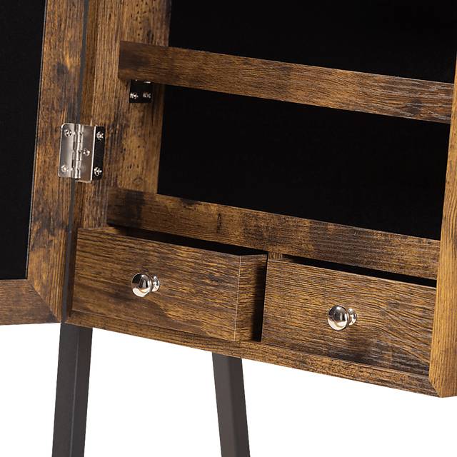 Biegler Brown Jewelry Armoire - Thumbnail - Image 5