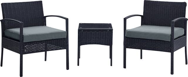 Biehly Gray 3 Pc Chat Set - Thumbnail - Image 1