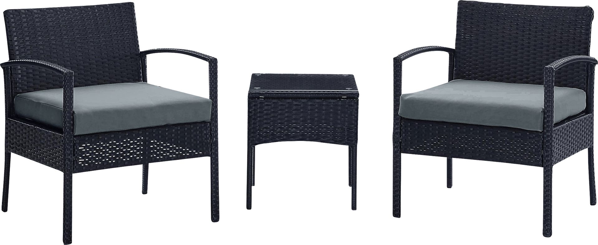 Biehly Gray 3 Pc Chat Set - Image 1