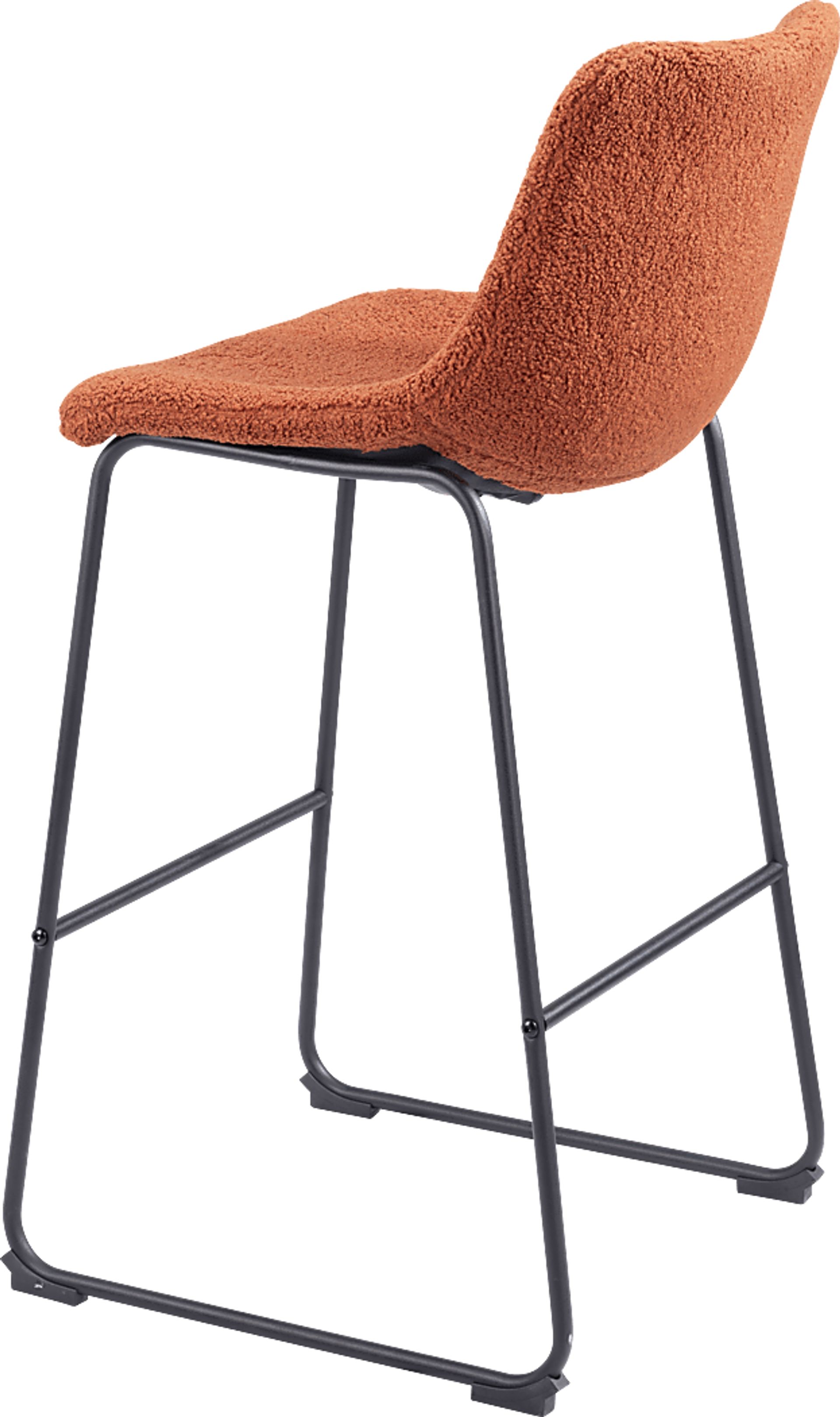 Bieless Orange Barstool, Set of 2 - Image 7