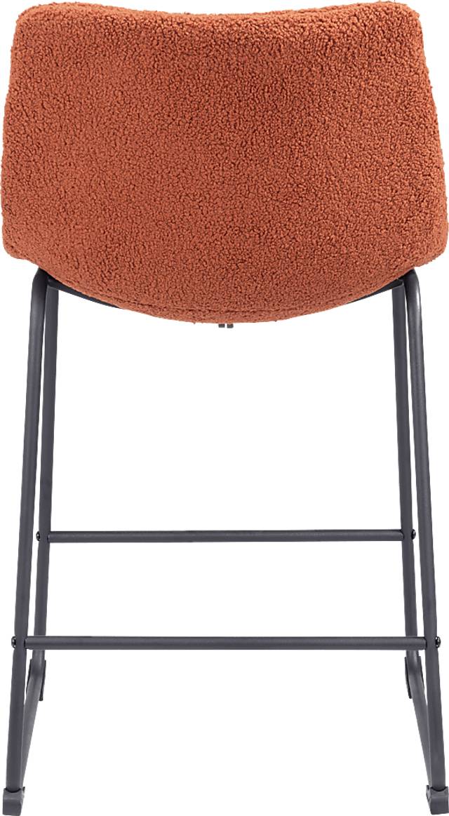 Bieless Orange Counter Height Stool, Set of 2 - Thumbnail - Image 6