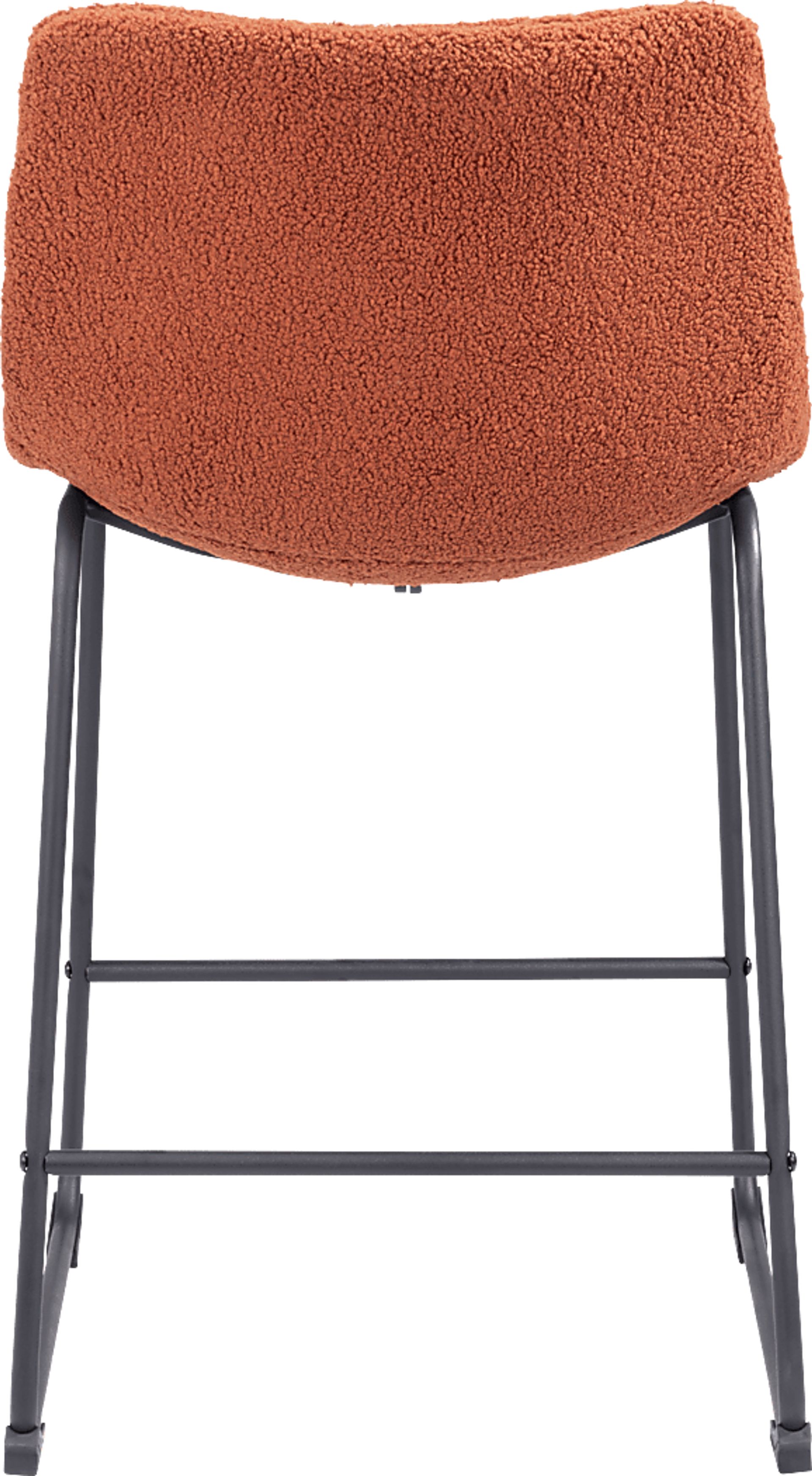 Bieless Orange Counter Height Stool, Set of 2 - Image 6