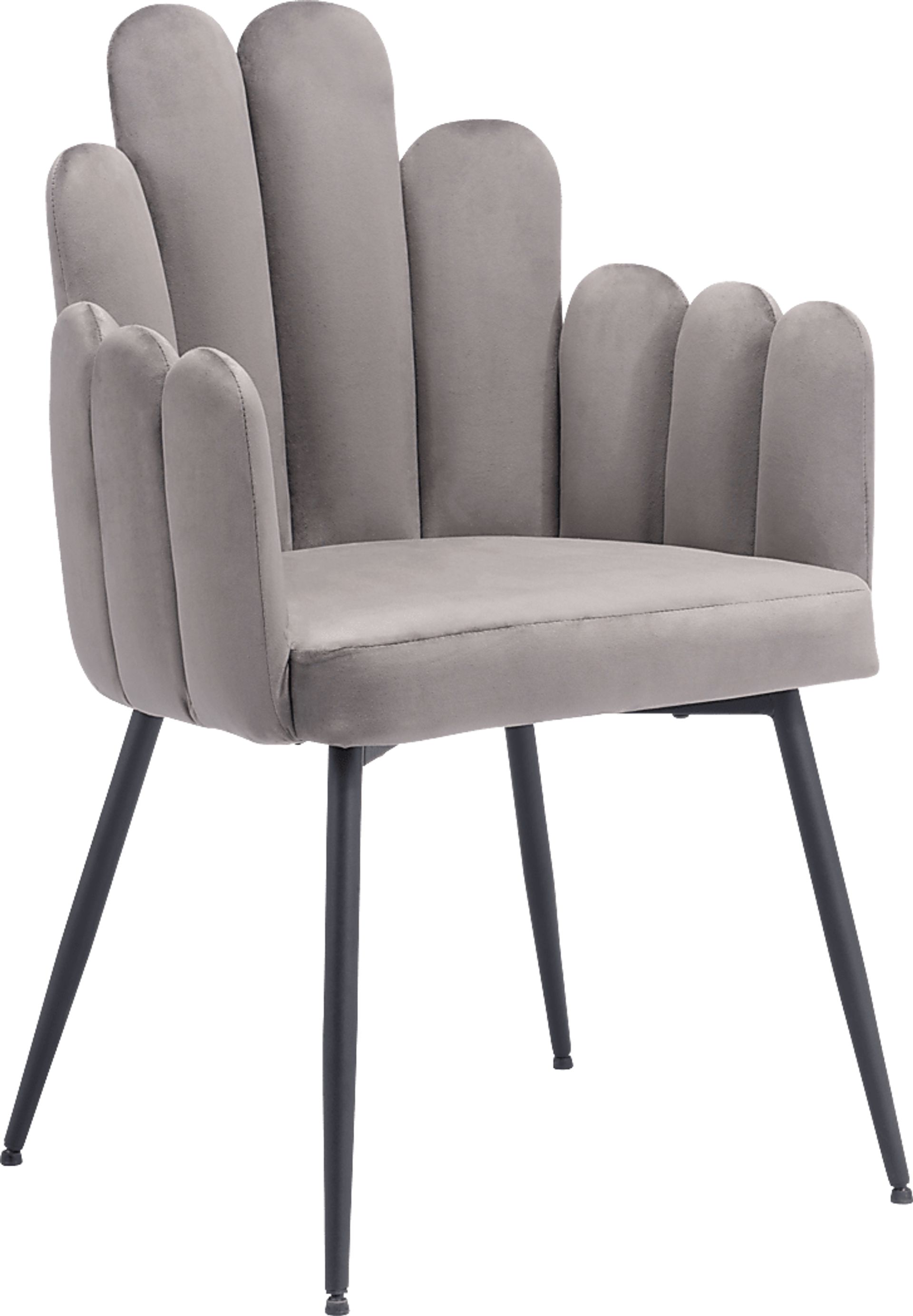 Bielo Gray Side Chair, Set of 2 - Image 3