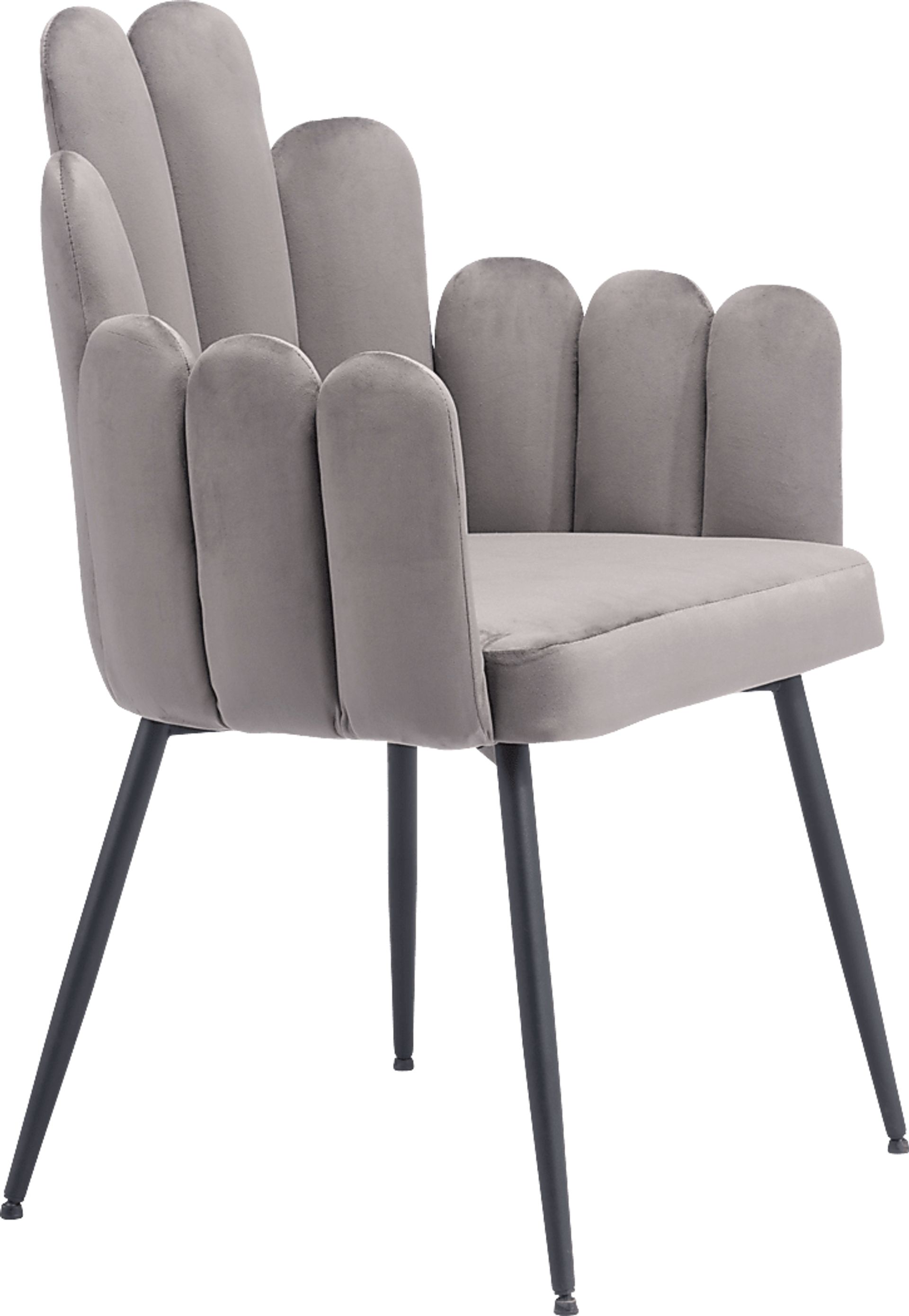 Bielo Gray Side Chair, Set of 2 - Image 4