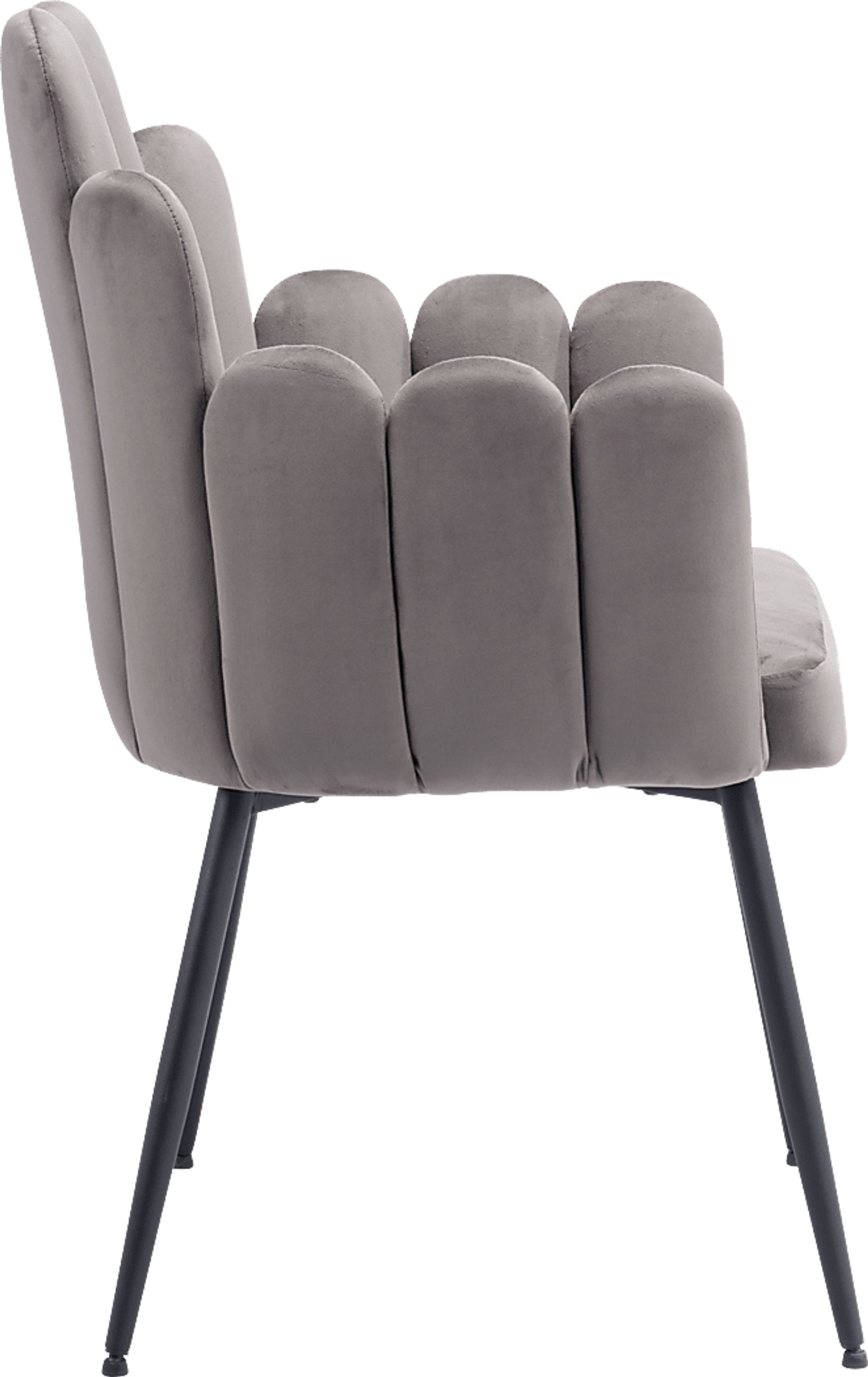 Bielo Gray Side Chair, Set of 2 - Image 8