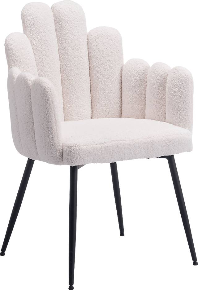 Bielo White Side Chair, Set of 2 - Thumbnail - Image 3