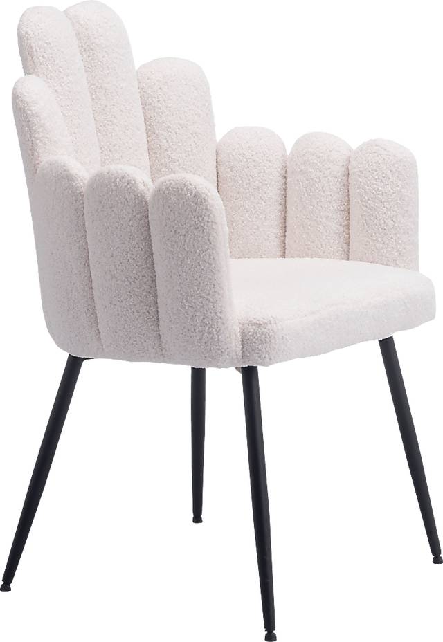 Bielo White Side Chair, Set of 2 - Thumbnail - Image 4