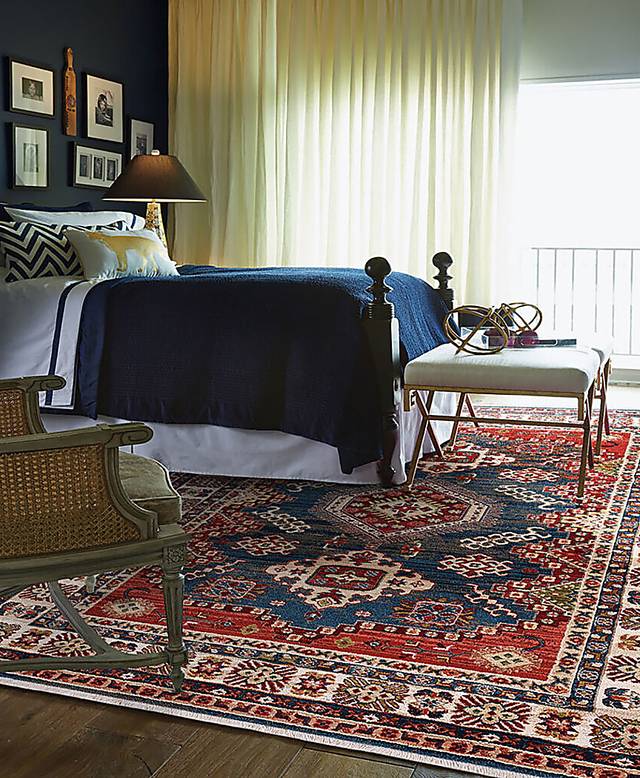 Biencona Red 2'6 x 8' Runner Rug - Thumbnail - Image 2