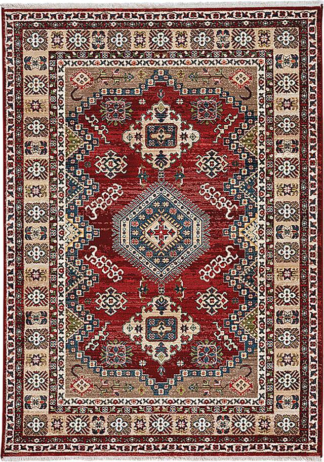 Biencona Red 2'6 x 8' Runner Rug - Thumbnail - Image 1
