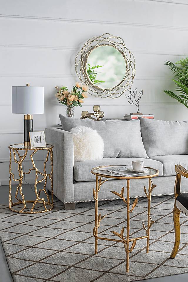 Biering Brass Side Table - Thumbnail - Image 4