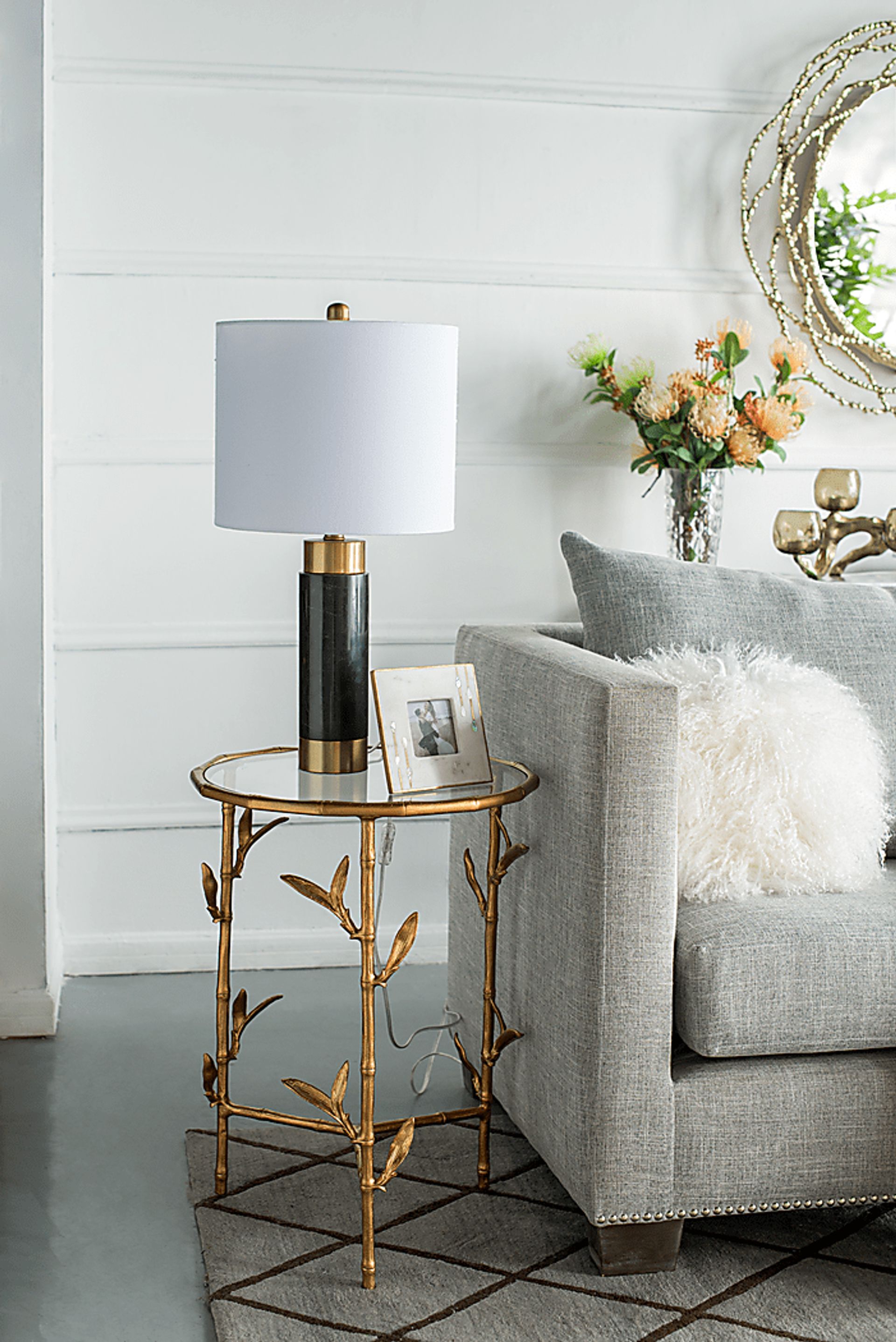 Biering Brass Side Table - Image 5