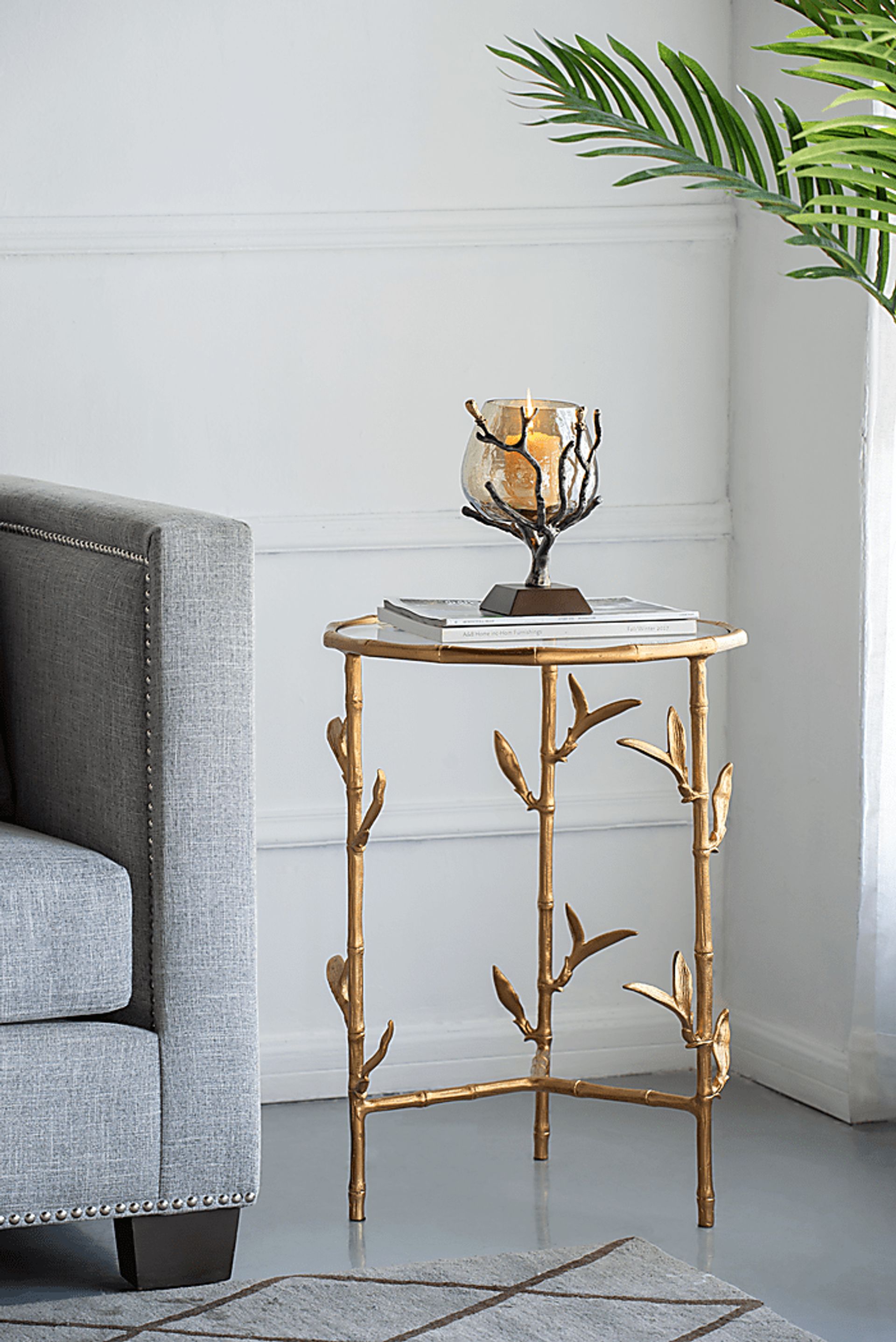 Biering Brass Side Table - Image 7