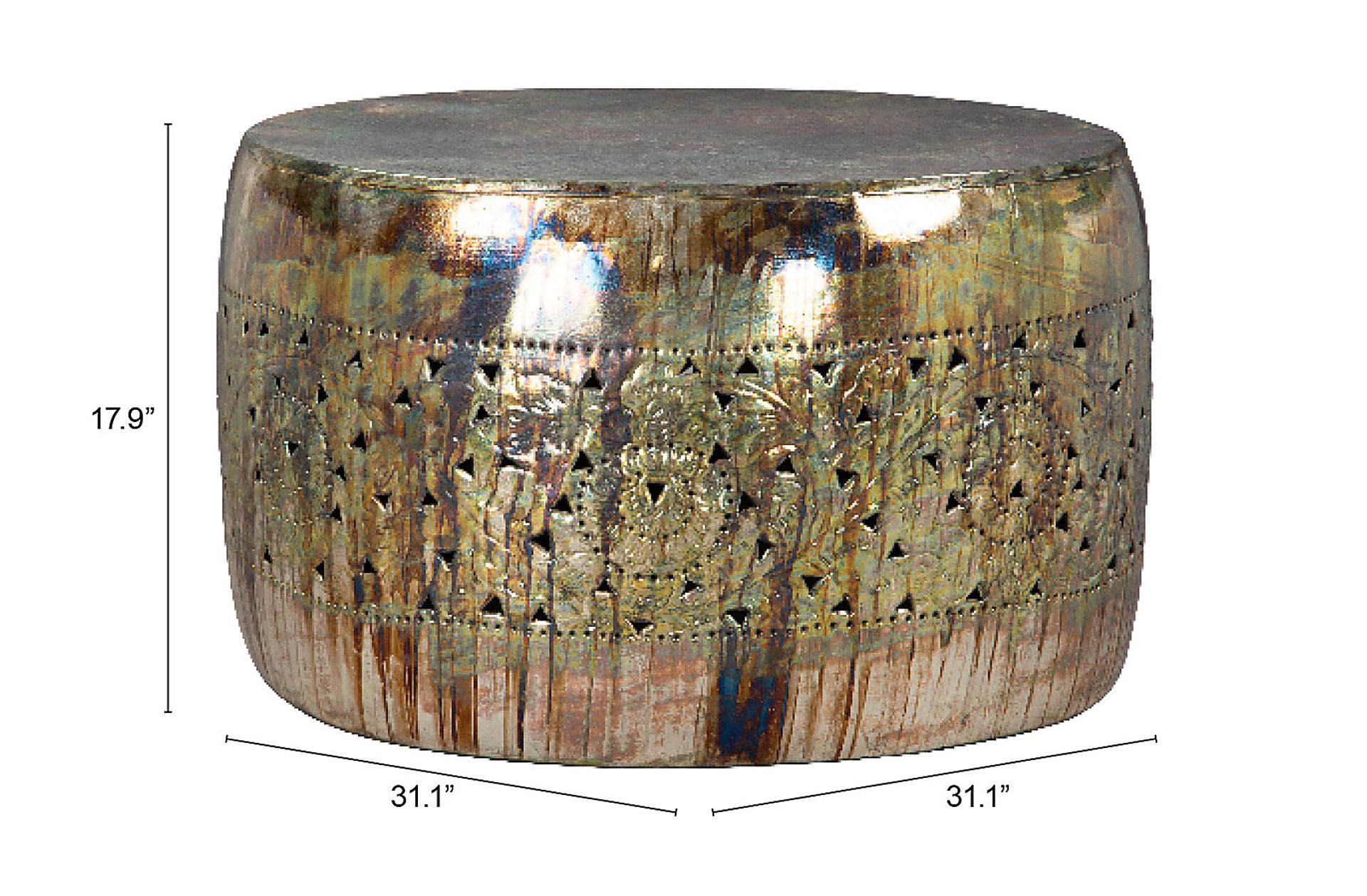 Bietinger Silver Cocktail Table - Image 8