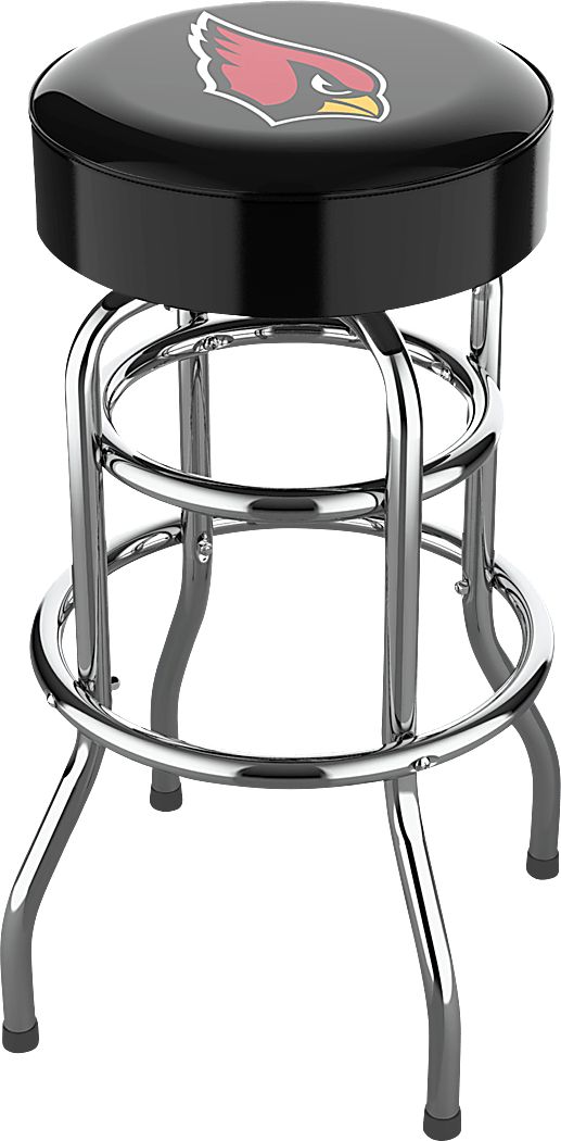 Big Team Arizona Cardinals Black Barstool
