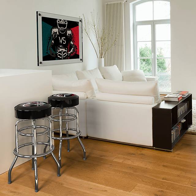 Big Team Atlanta Falcons Black Barstools - Thumbnail - Image 2