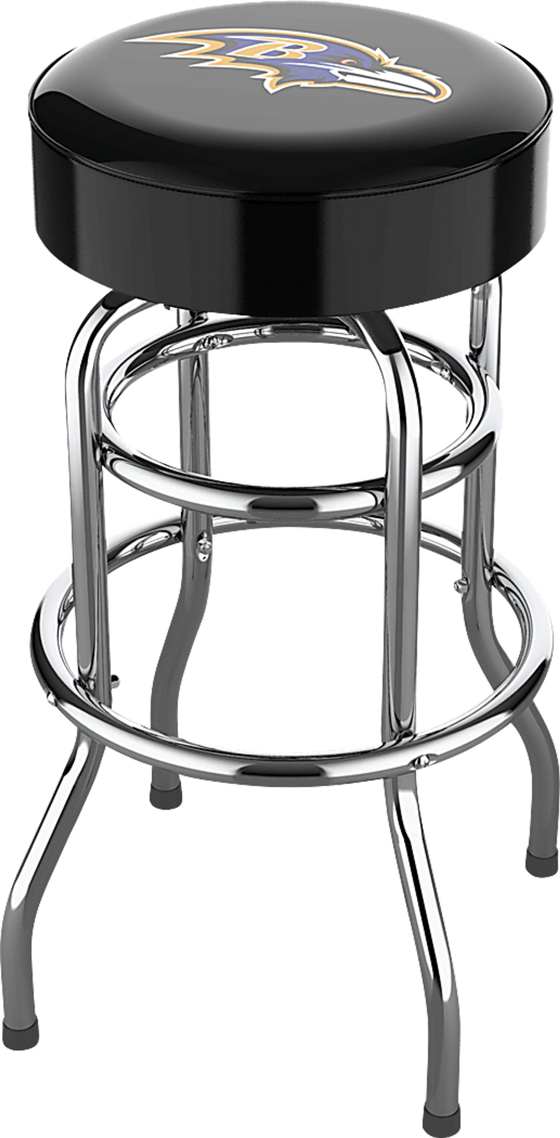 Big Team Baltimore Ravens Black Barstool - Image 1