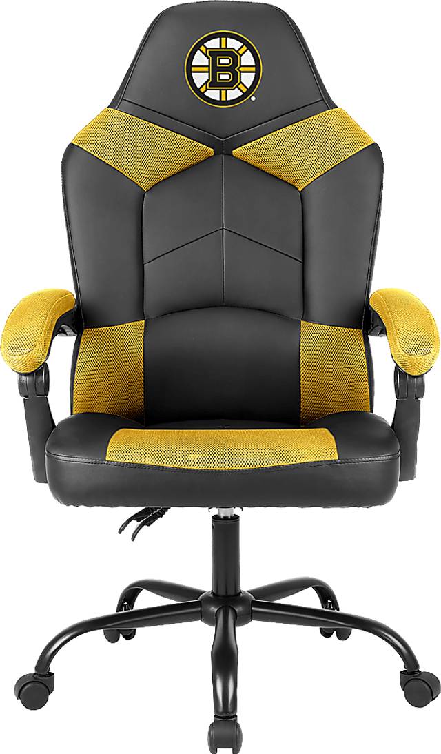 Big Team Boston Bruins Yellow Office Chair - Thumbnail - Image 1