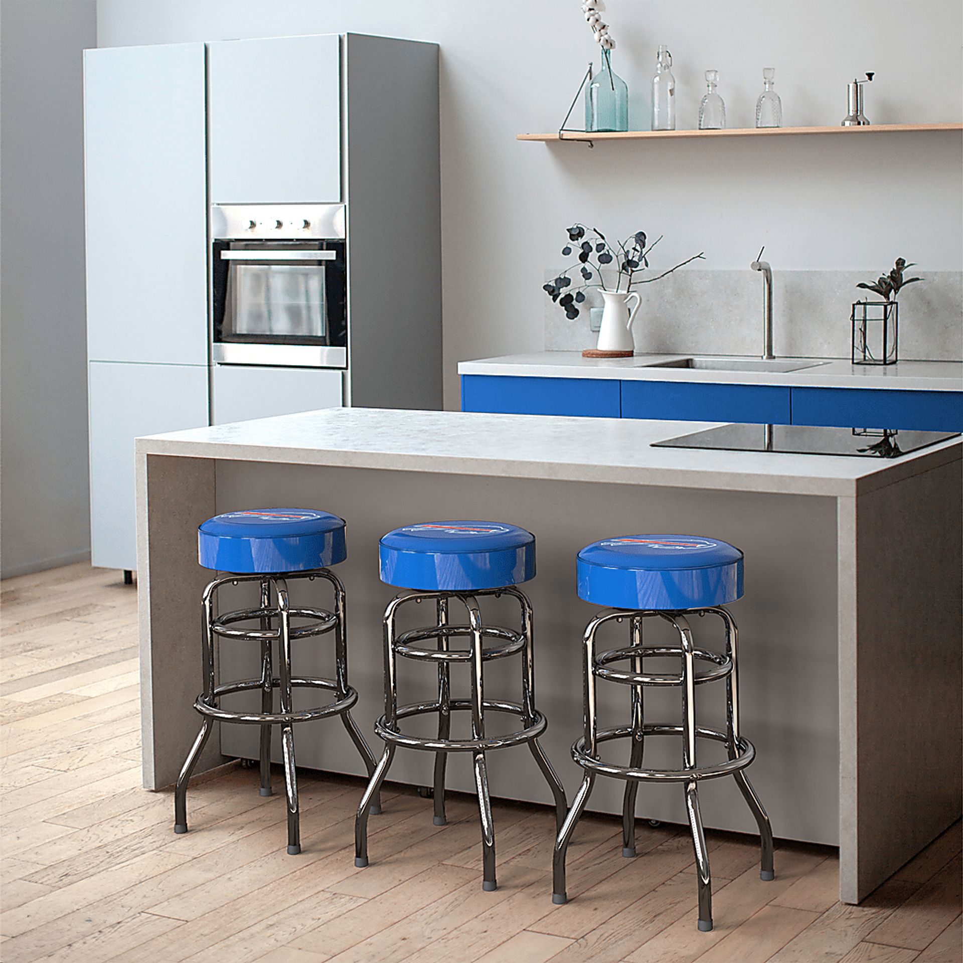 Big Team Buffalo Bills Blue Barstool - Image 3