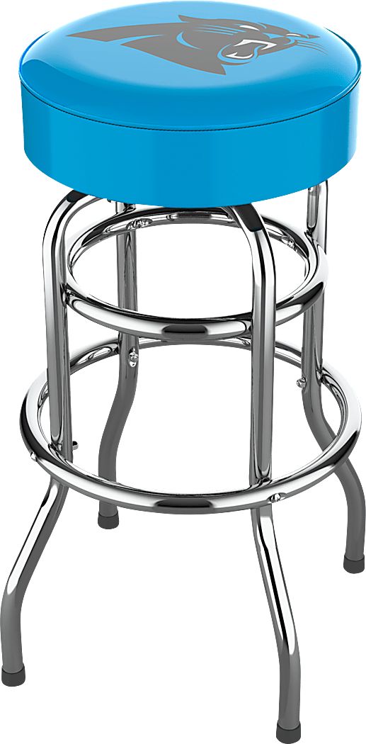 Big Team Carolina Panthers Light Blue Barstool