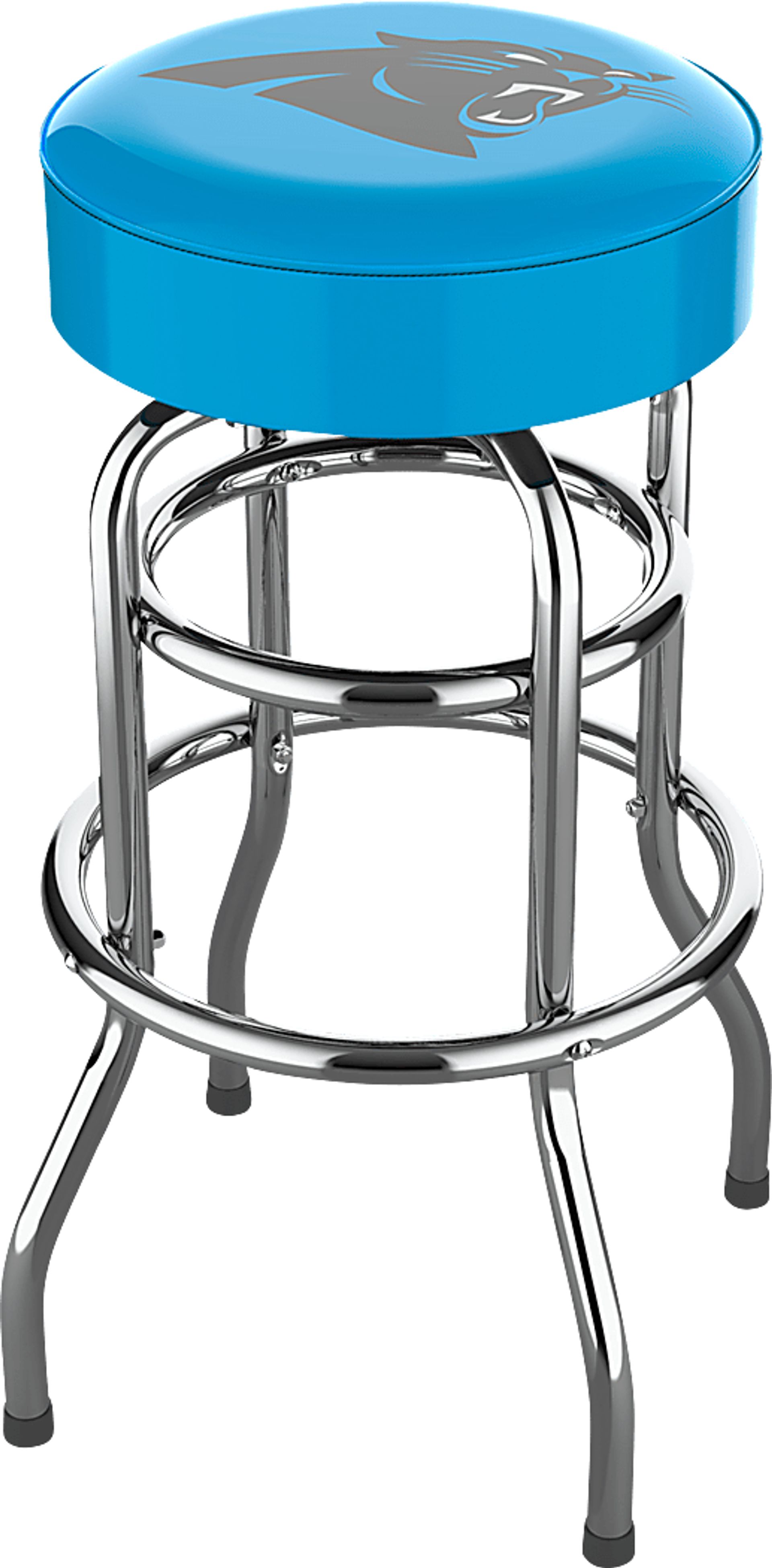 Big Team Carolina Panthers Light Blue Barstool - Image 1