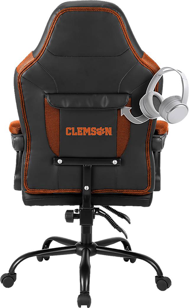 Big Team Clemson University Orange Office Chair - Thumbnail - Image 3