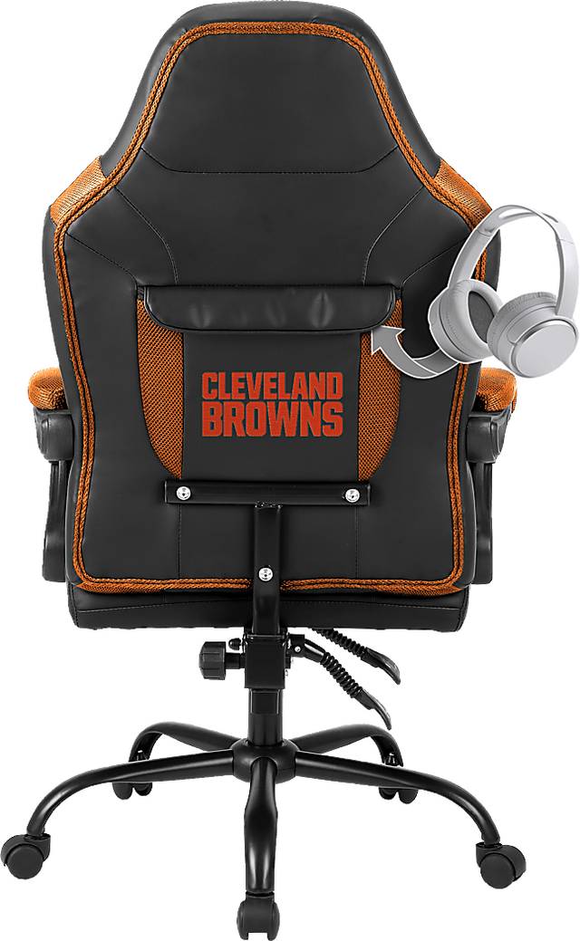 Big Team Cleveland Browns Orange Office Chair - Thumbnail - Image 3