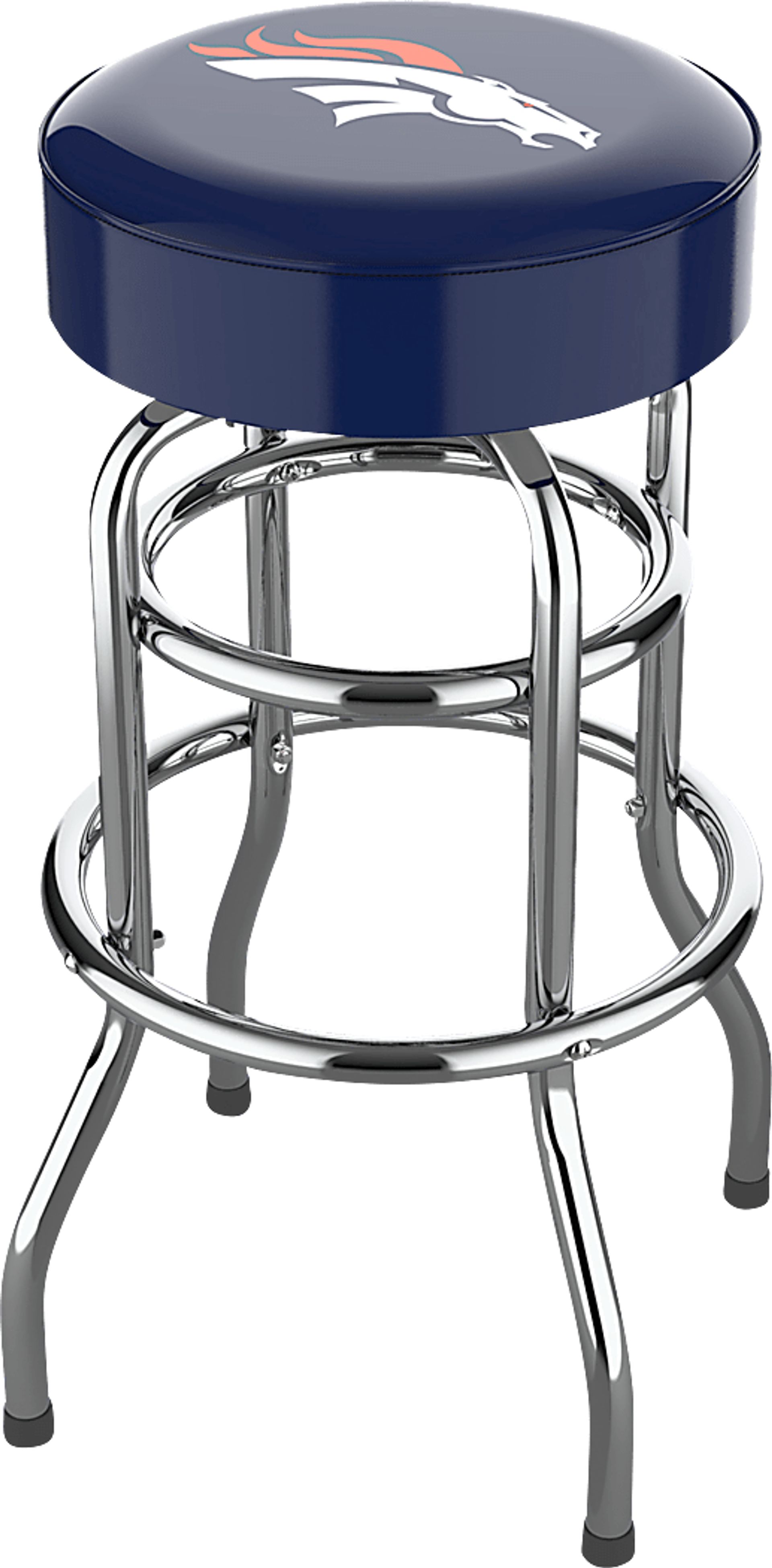 Big Team Denver Broncos Blue Barstool - Image 1