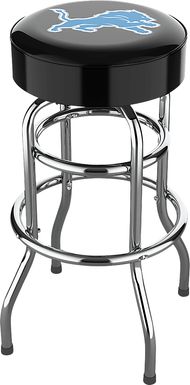 Big Team Detroit Lions Black Barstools