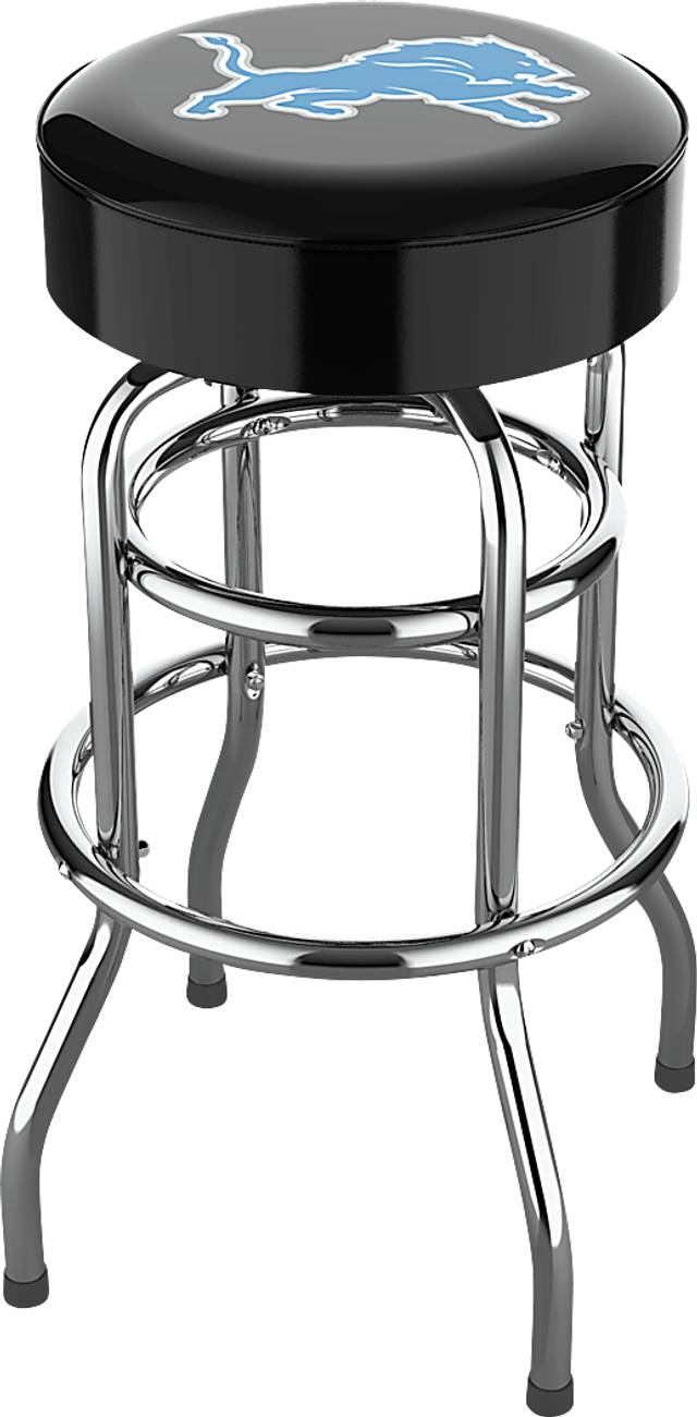 Big Team Detroit Lions Black Barstools - Thumbnail - Image 1