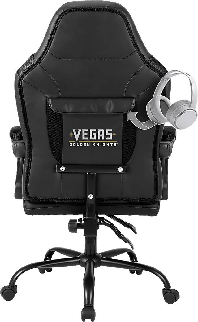 Big Team Golden Knights Black Office Chair - Thumbnail - Image 3