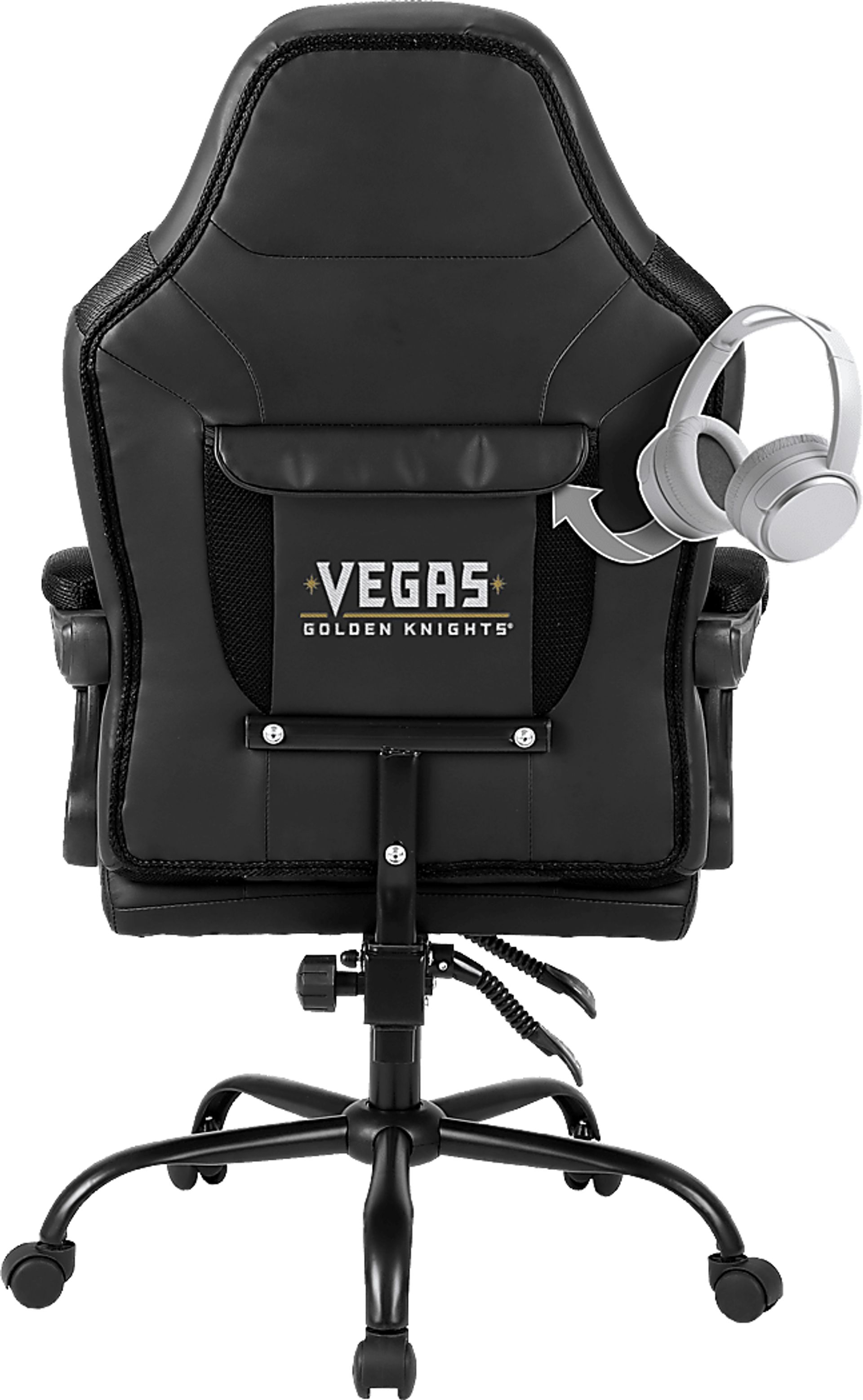 Big Team Golden Knights Black Office Chair - Image 3