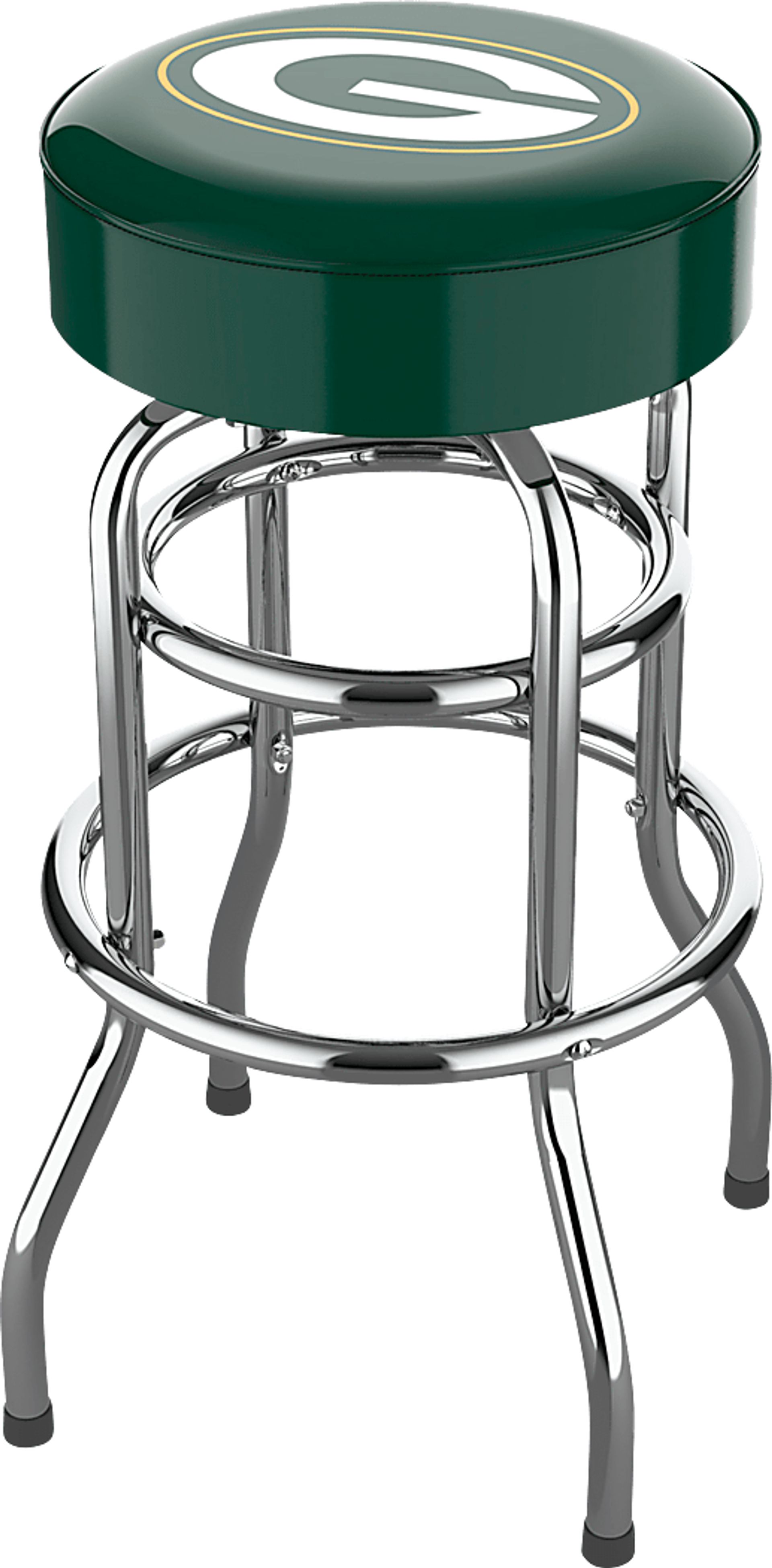Big Team Green Bay Packers Green Barstool - Image 1
