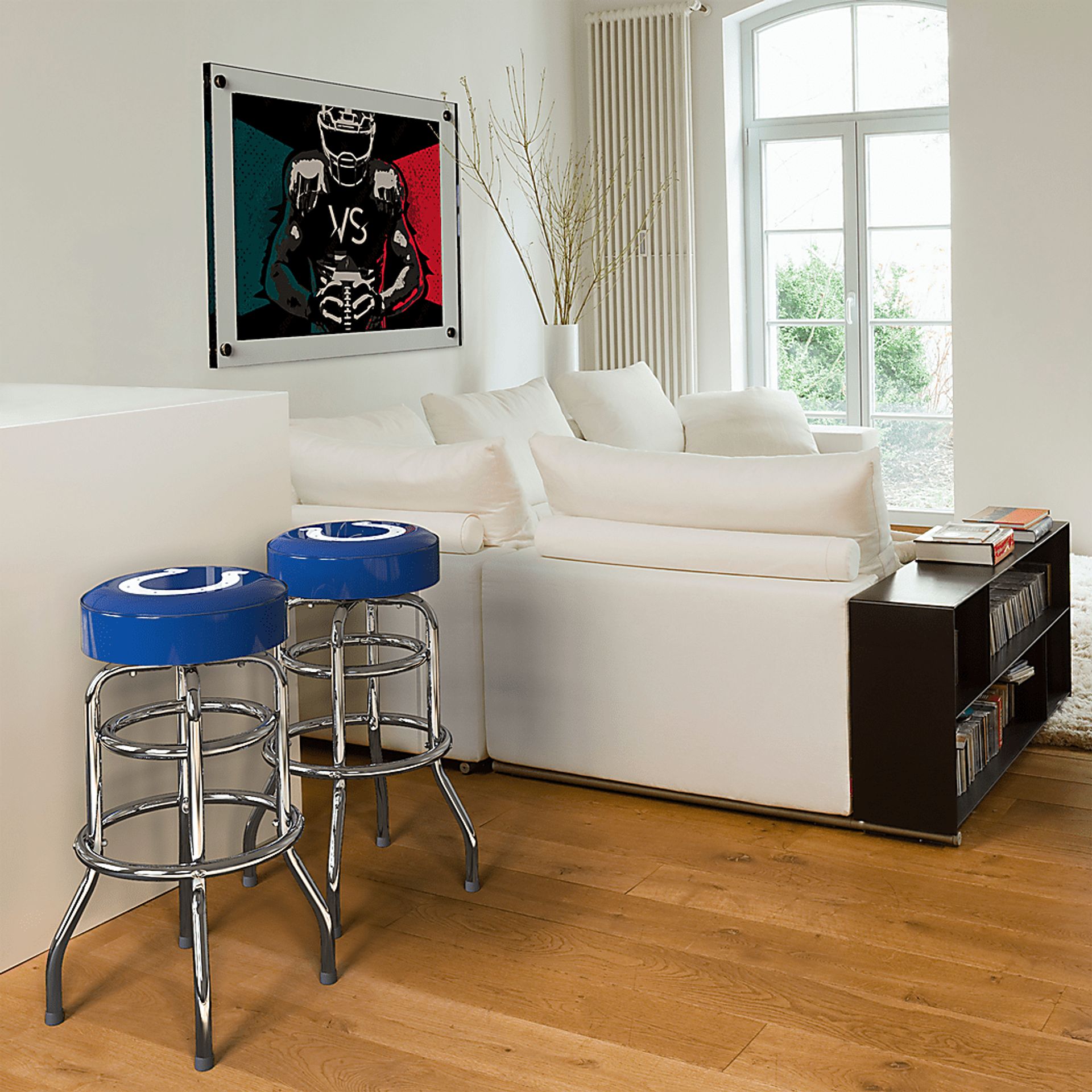 Big Team Indianapolis Colts Blue Barstool - Image 2