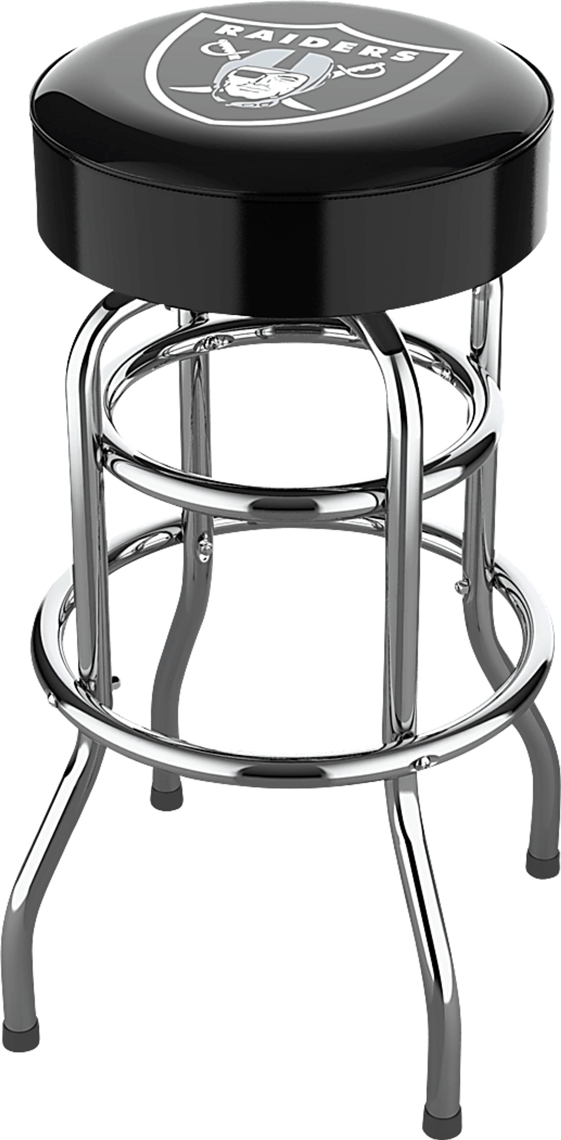 Big Team Las Vegas Raiders Black Barstool - Image 1