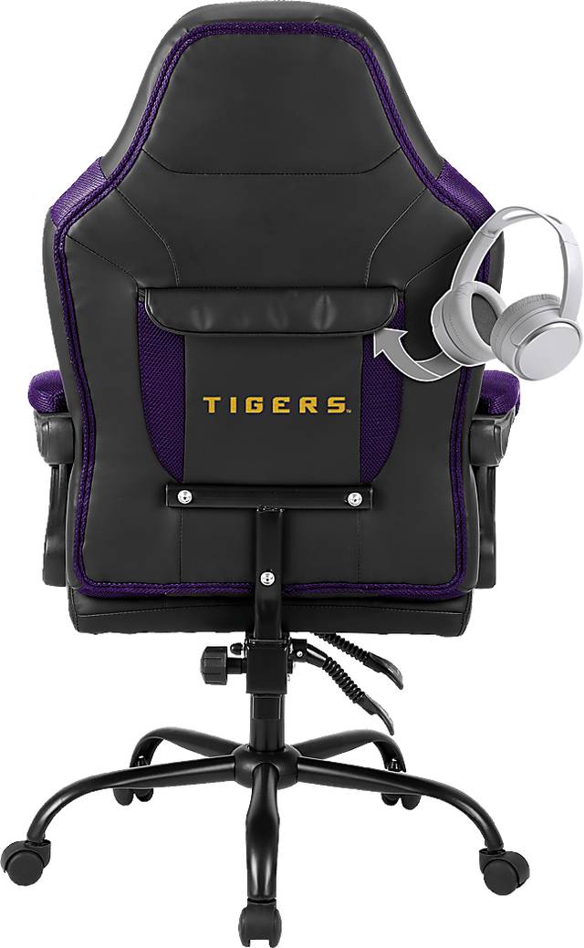 Big Team Louisiana State University Purple Office Chair - Thumbnail - Image 3
