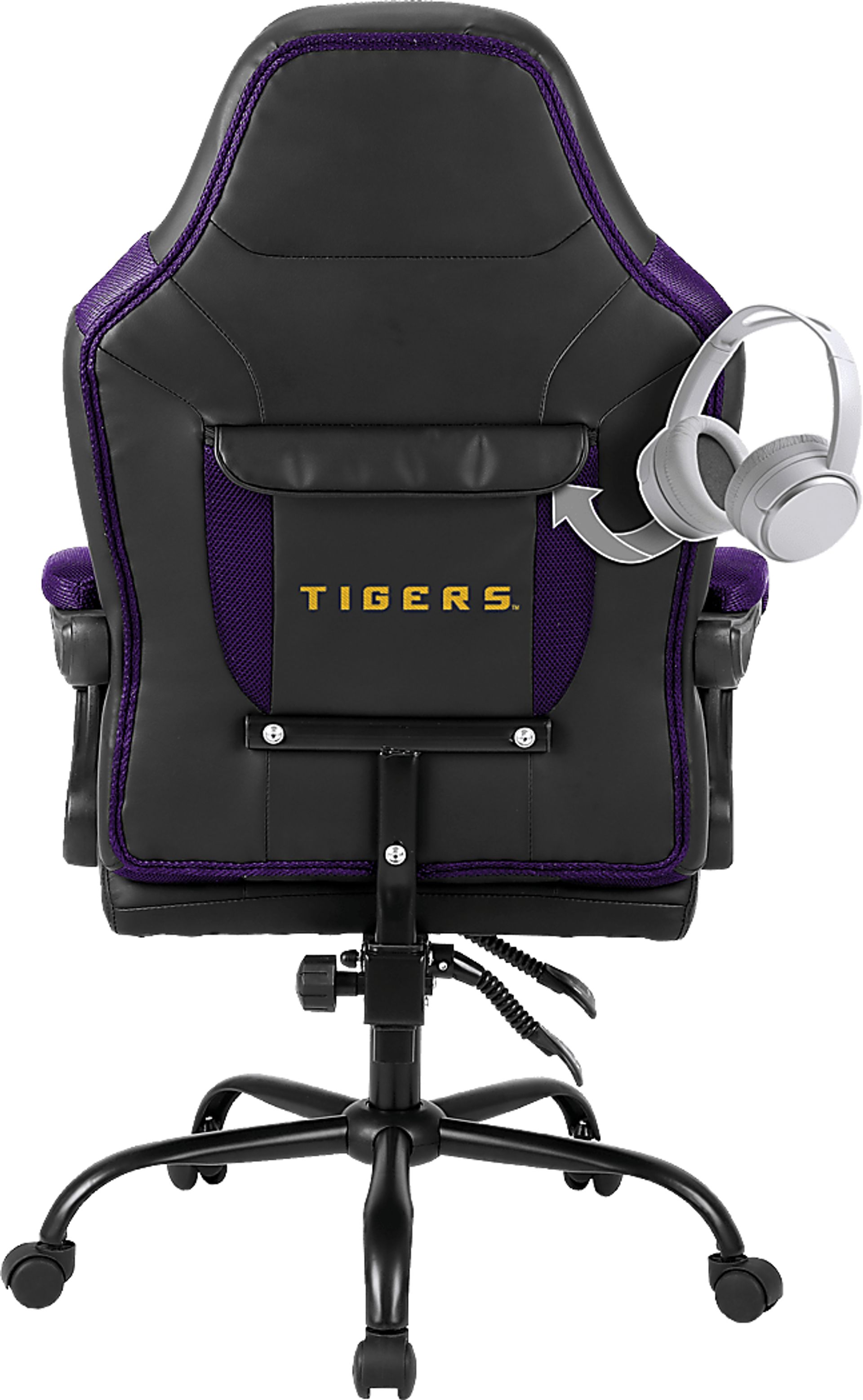 Big Team Louisiana State University Purple Office Chair - Image 3