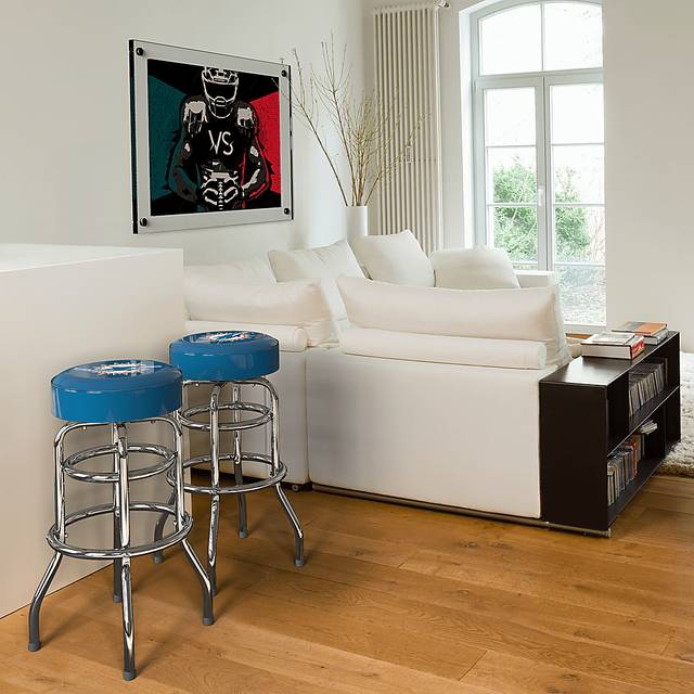 Big Team Miami Dolphins Marine Blue Barstool - Thumbnail - Image 2