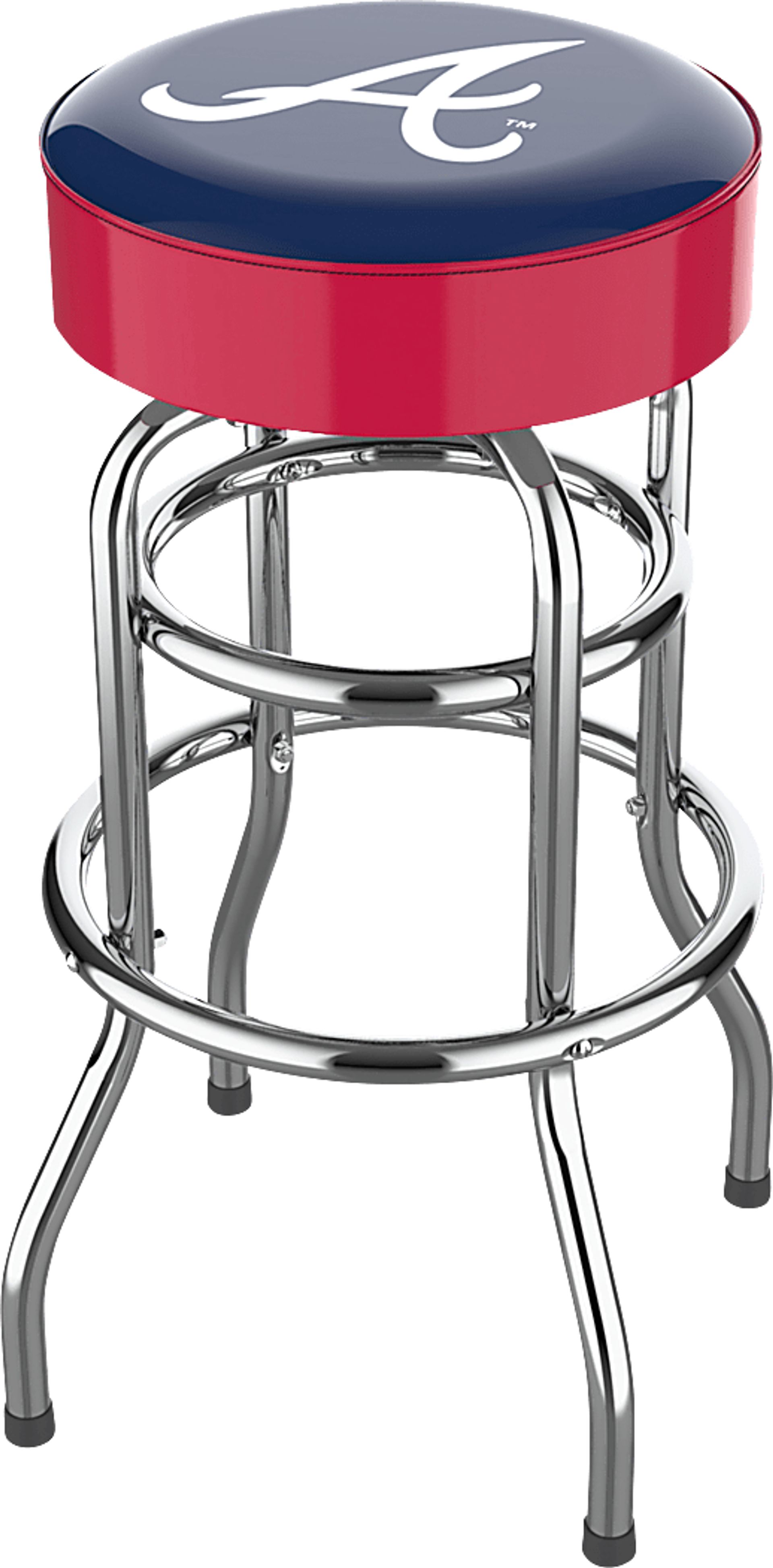 Atlanta Braves Red Barstool - Image 1