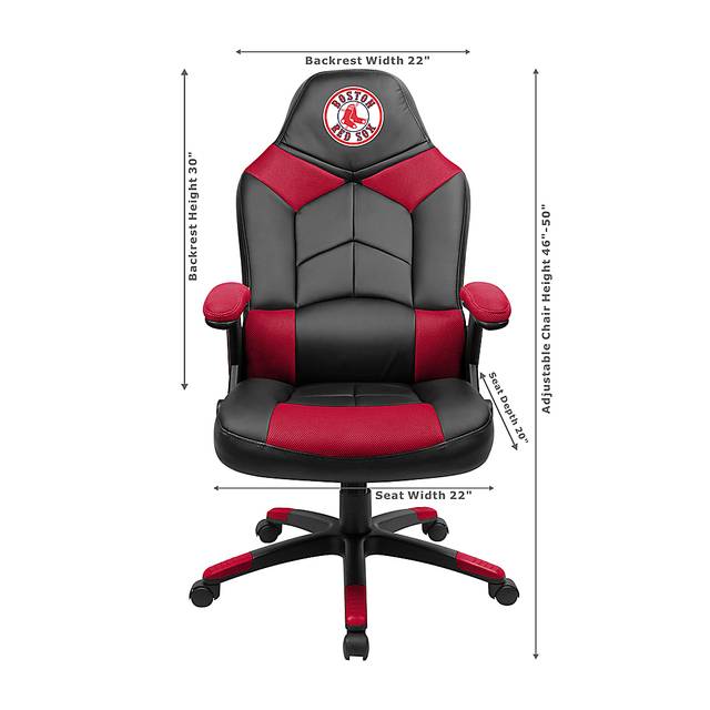 Big Team MBL Boston Redsox Red Oversized Gaming Chair - Thumbnail - Image 3
